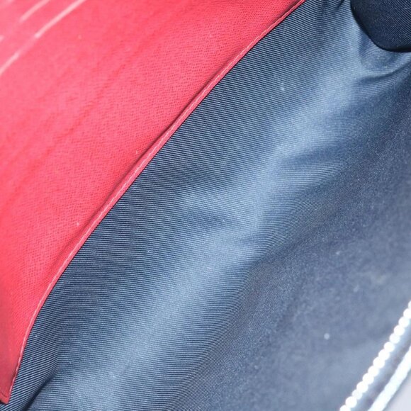 LOUIS VUITTON Taiga Pochette Voyager MM Clutch Bag Blue Marine - Picture 13 of 15